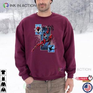 spider man across the spider verse part one T shirt 2 Ink In Action 1