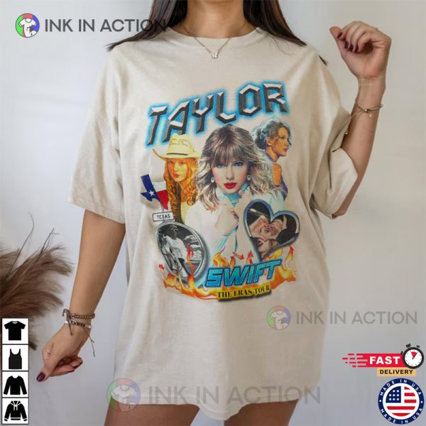 Taylor Swift Texas, Taylor Swift The Eras Tour Concert In Texas T-shirt