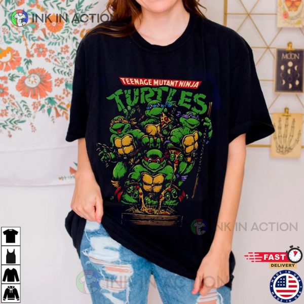 Teenage Mutant Ninja Turtle Original Comic Vintage Shirt