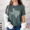 Texas Region Map Texas Shirt
