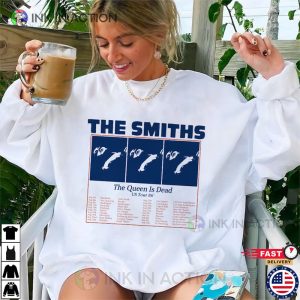 the smiths the queen is dead t shirt the smiths tour 1 Ink In Action