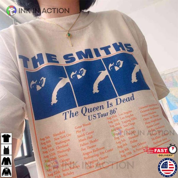 The Smiths The Queen Is Dead T-shirt, The Smiths Tour