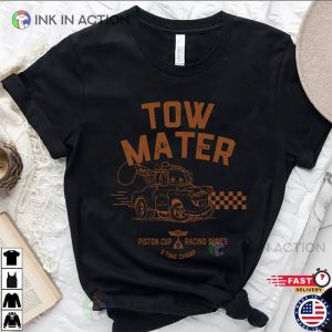 tow mater truck Retro Shirt 1 Ink In Action