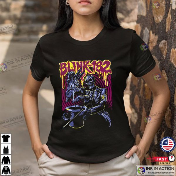 Vintage Blink 182 Shirt, Blink 182 Halloween Shirt