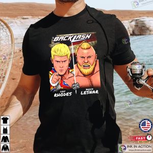 wwe backlash 2023 Cody Rhodes vs Brock Lesnar shirt 1