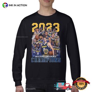 2023 Western Conference Champions Denver Nuggets T Shirt 2