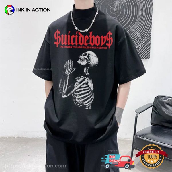 $uicideboy$ The Number You Have Dialed is Not in Service Suicideboys Shirt