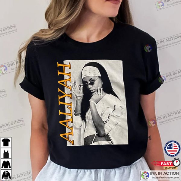 Aaliyah RB Black In Memories Shirt