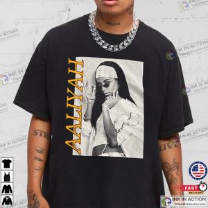 Aaliyah RB Black In Memories Shirt 3