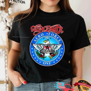 Aerosmith Aero Force One Music Band T-Shirt, Music Festival Outfit