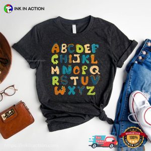 Alphabet Dino Back To School Shirt 2 Ink In Action