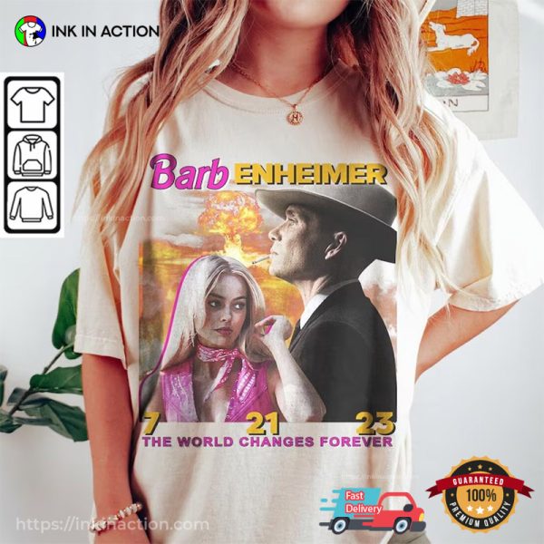 Barbenheimer Barbie And Oppenheimer Shirt