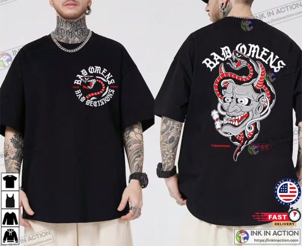 Bad Omens Band Music Tour 2023, Concrete Jungle Tour 2023 Shirt