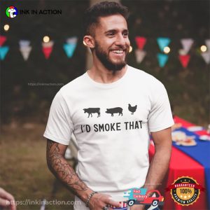 Barbecue Griller Id Smoke That Funny t shirts for fathers day