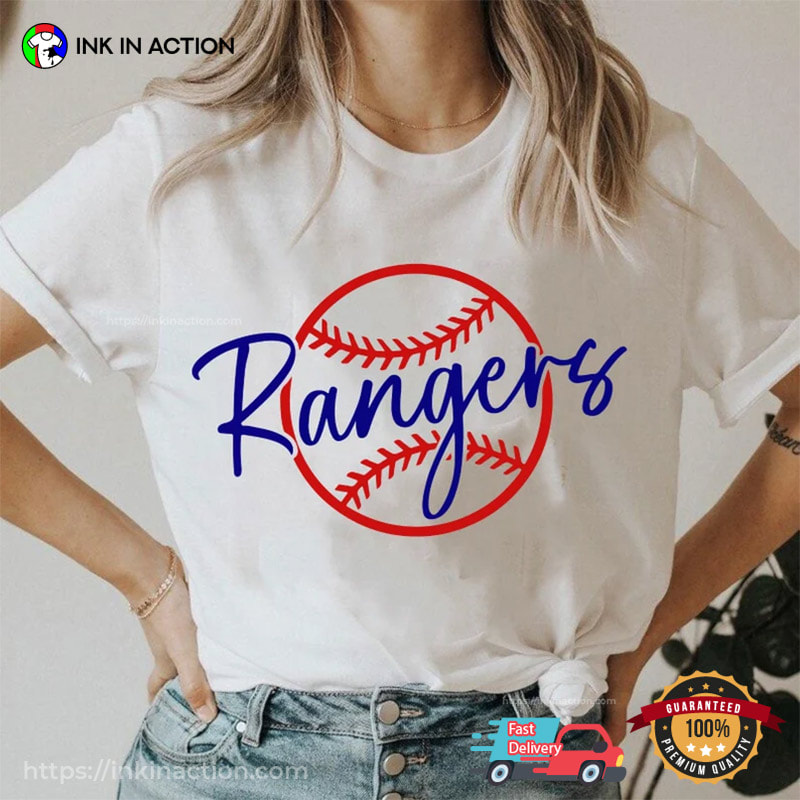 Baseball Texas MLB Team Unisex Shirt - Ink In Action