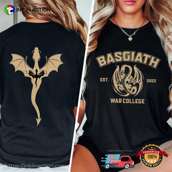 Basgiath War College EST 2023 Dragon Rider Shirt