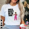 Bassett Did The Thing T-Shirt, Ariana DeBose Merch