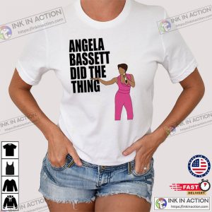 Bassett Did The Thing T Shirt Ariana deBose Merch 3 Ink In Action
