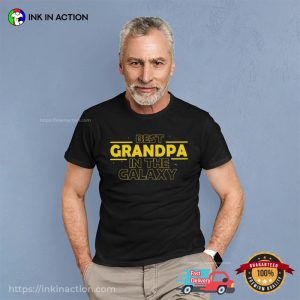 Best Grandpa In The Galaxy Funny Grandpa Shirts