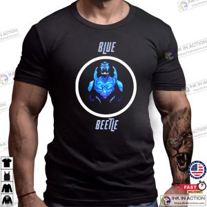 Blue Beetle Dc Superhero T shirt 1 Ink In Action