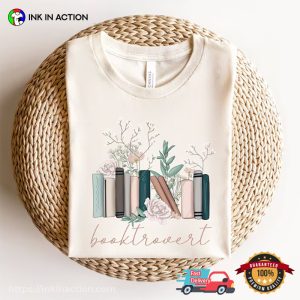 Booktrovert Bookish T Shirt gift ideas for book lovers 3 Ink In Action