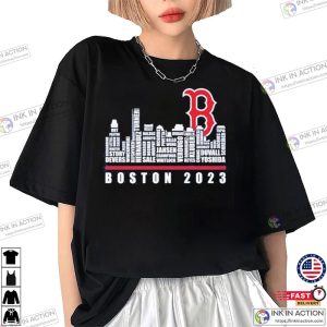 Boston 2023 Red Sox Team Roster In City Unisex Shirt 1 Ink In Action