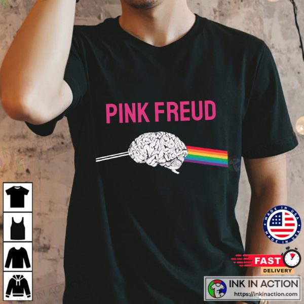 Brain Pink Freud Shirt