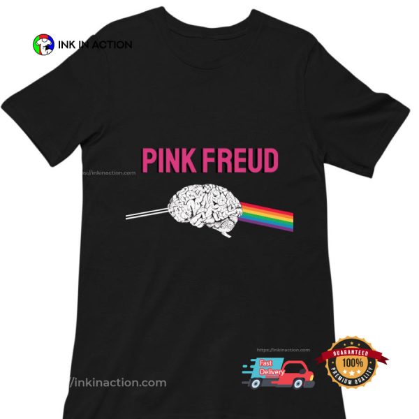 Brain Pink Freud Shirt