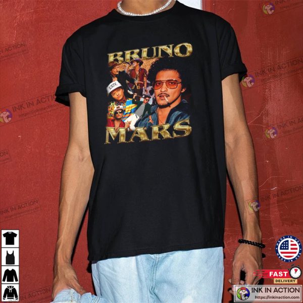 Bruno Mars Vintage 90s Graphic T-shirt