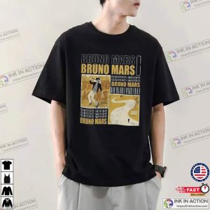 Bruno Mars World Tour 2023 Merch Bruno Tour 2023 Shirt 2 Ink In Action