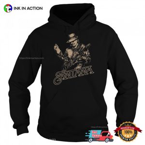 CARLOS SANTANA Retro Design Shirt 4