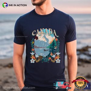 Canada Souvenir Gift For Nature Lover Canada Day Shirt 1 Ink In Action