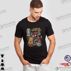 Cat Ver Spider Man Across the Spider Verse Shirt Spider Cat Funny 2 Ink In Action