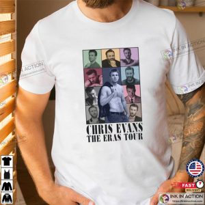 Chris Evans The Eras Tour actor chris evans T shirt 2 Ink In Action