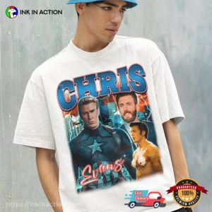 Chris Evans Vintage Shirt, Chris Evans Gray Man