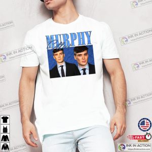 Cillian Murphy Shirt 90s Crewneck Retro Vintage T Shirt Ink In Action