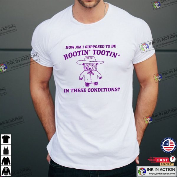 Cowboy Meme Rootin Tootin Funny Shirt