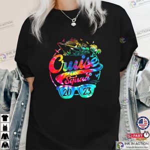 Cruise Squad 2023 Tie Dye Cruising Trip Party Vacation Shirt 3 Ink In Action