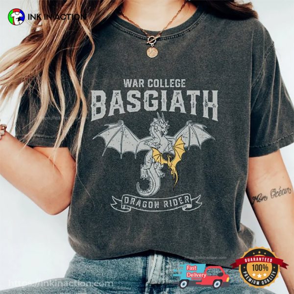 Dragon Rider Basgiath Violet Sorrengail Comfort Color Shirt