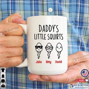 Daddys Little Squirt Mug gift for father 1 Ink In Action
