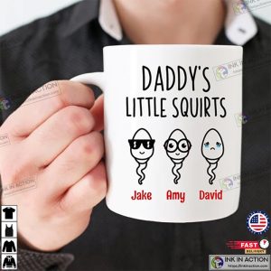 Daddys Little Squirt Mug gift for father 2 Ink In Action
