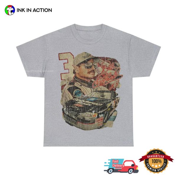 Dale Earnhardt 3 Nascar Racing Vintage 90S T-Shirt