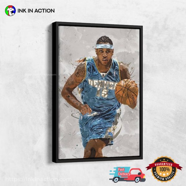 Denver Nuggets Carmelo Anthony Poster