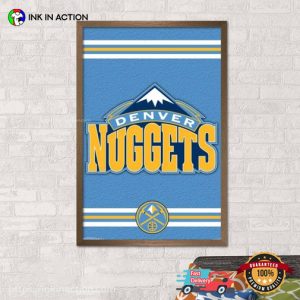 Denver Nuggets Logo Poster