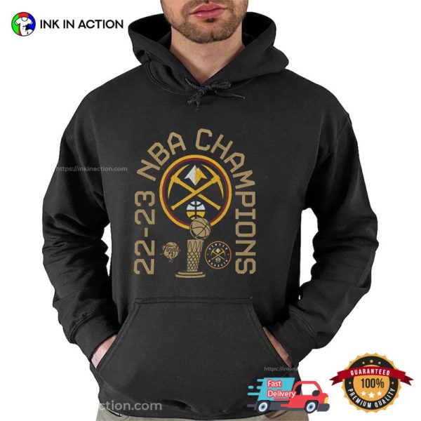 Denver Nuggets WinCraft 2023 NBA Finals Champions Shirt