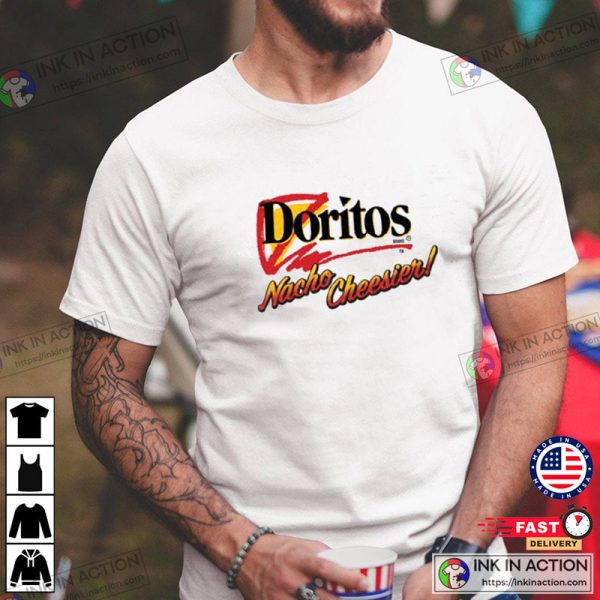 Doritos Nacho Cheesier Retro Logo T-Shirt