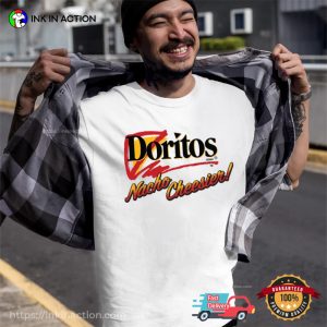 Doritos Nacho Cheesier Retro Logo T Shirt 4 Ink In Action