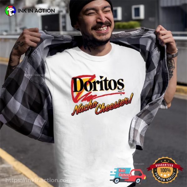 Doritos Nacho Cheesier Retro Logo T-Shirt