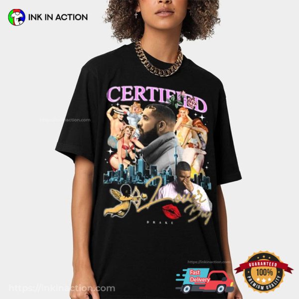 Drake Certified Lover Boy Album Retro 90s Shirt