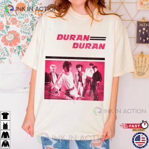 Duran Duran Band Vintage 90s Shirt 3 Ink In Action